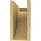 Ekena Millwork 7"W x 21"D x 14"H Classic Del Monte Rough Cedar Woodgrain TimberThane Corbel, Primed Tan CORUR07X21X14DELRCPR - alternate 2